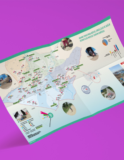 Adana Ovasında Nüfus Engelliler ve Sağlık Hizmetleri Mevcut Durum Haritası